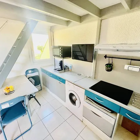 Moderne Proche Plage, Climatisé, Terrasse, Parking Inclus - Cap D'agde - Fr-1-723-98 Apartamento